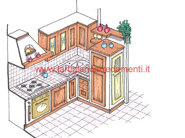 Progetti cucine in muratura Progetti cucine in muratura