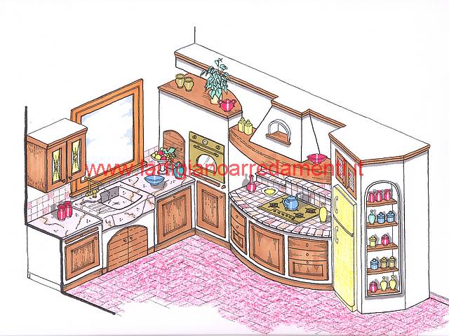Creating A Classy Bar Cart Progetti cucine in muratura